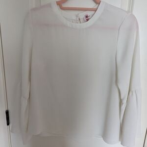 Aritzia bell sleeve blouse